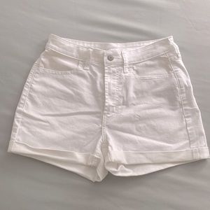 White shorts
